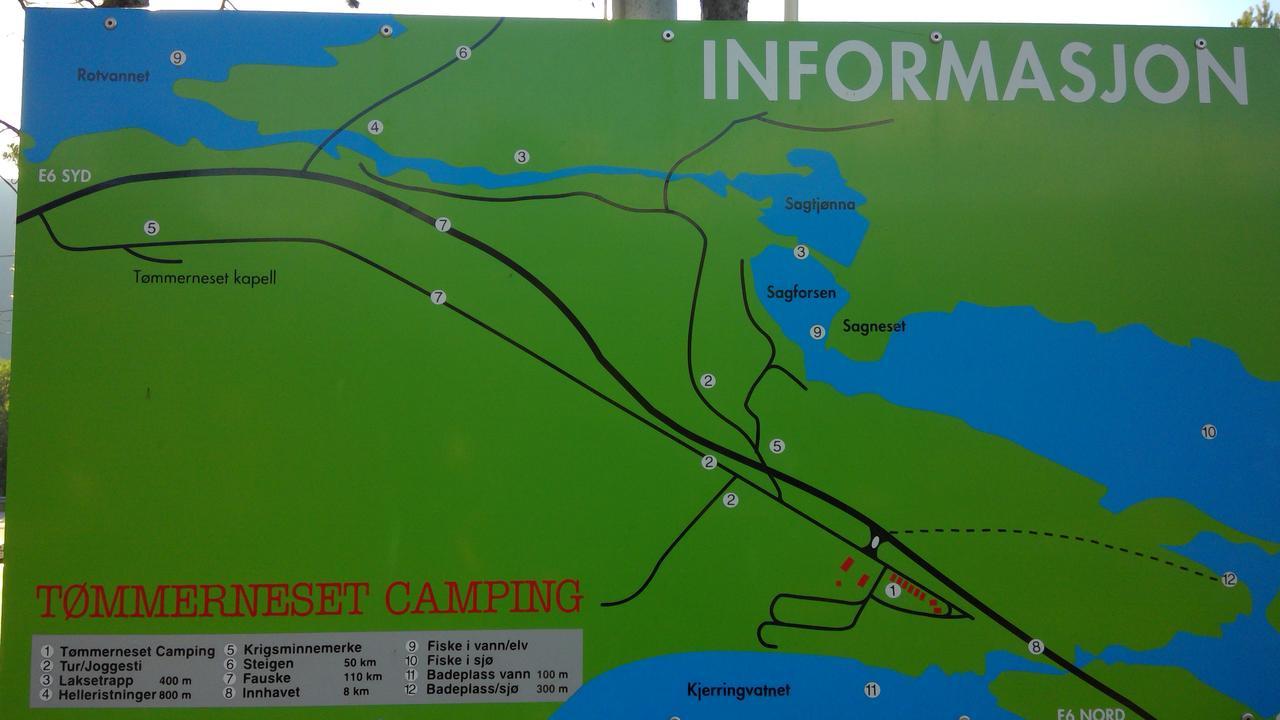 מלון Innhavet Tommerneset Camping מראה חיצוני תמונה